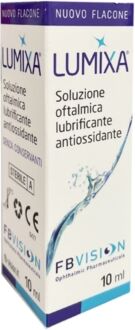 Fb Vision Linea Salute degli Occhi Soluzione Oftalmica Lumixa Lubrificante 10 ml