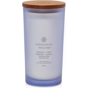 CHESAPEAKE BAY CANDLE Serenity & Calm (Lavender Thyme) Candele in Vetro Grande 355 gr