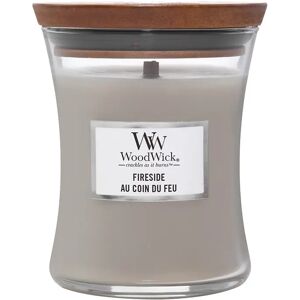 WOODWICK Fireside Candele in Vetro Piccola 85 gr