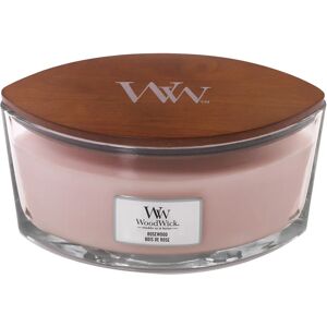 WOODWICK Rosewood Candele in Vetro Ellipse 454 gr