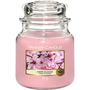 YANKEE CANDLE Candela Cherry Blossom Giara Media 411 gr