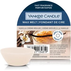 YANKEE CANDLE Vanilla Crème Brulee Cera da Fondere 22 gr