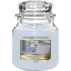 YANKEE CANDLE Candela A Calm & Quiet Place Giara Media 411 gr