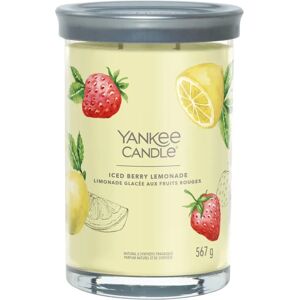 YANKEE CANDLE Candela Iced Berry Lemonade Tumbler Signature Grande 567 gr