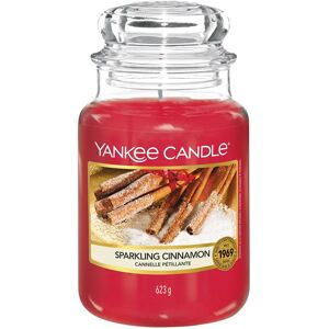 YANKEE CANDLE Candela Sparkling Cinnamon Giara Grande 623 gr