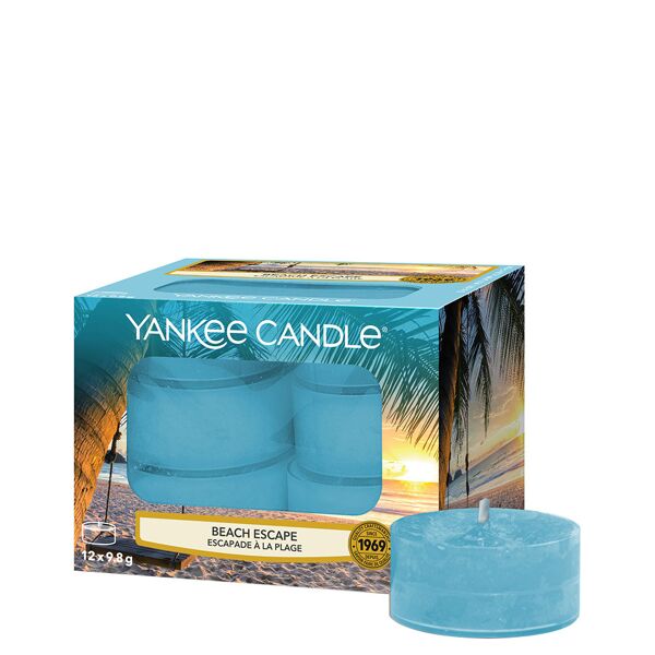 yankee candle beach escape tealight 12 pz