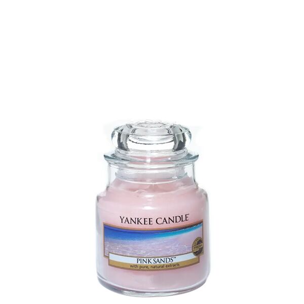 yankee candle candela pink sands giara piccola 104 gr