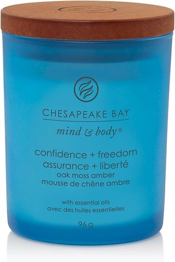 CHESAPEAKE BAY CANDLE Confidence & Freedom (Oak Moss Amber) Candele in Vetro Piccola 96 gr