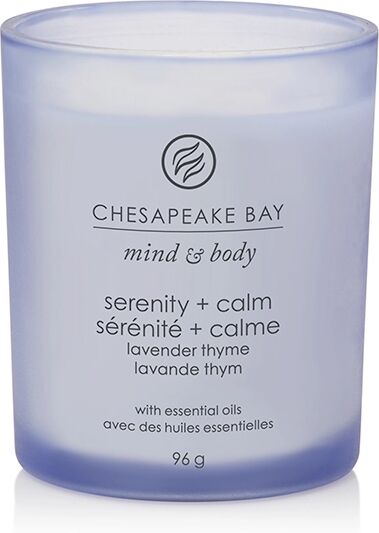 CHESAPEAKE BAY CANDLE Serenity & Calm (Lavender Thyme) Candele in Vetro Piccola 96 gr