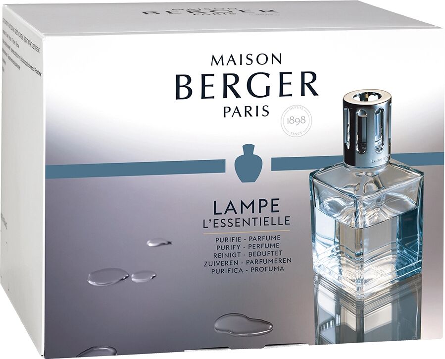 MAISON BERGER PARIS Lamp L'Essentielle Carrée(Lampada+2Ricariche 250ml) Set Lampada Catalitica+Ricariche