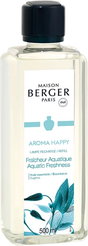 MAISON BERGER PARIS Aroma Happy: Fraicheur Aquatique Ricarica per Lampada Catalitica 500 ml