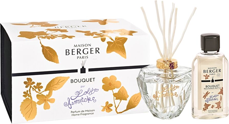 MAISON BERGER PARIS Bouquet Profumato Set Lolita Lempicka Trasparente+Ricarica 200ml Diffusori a Bastoncini Set