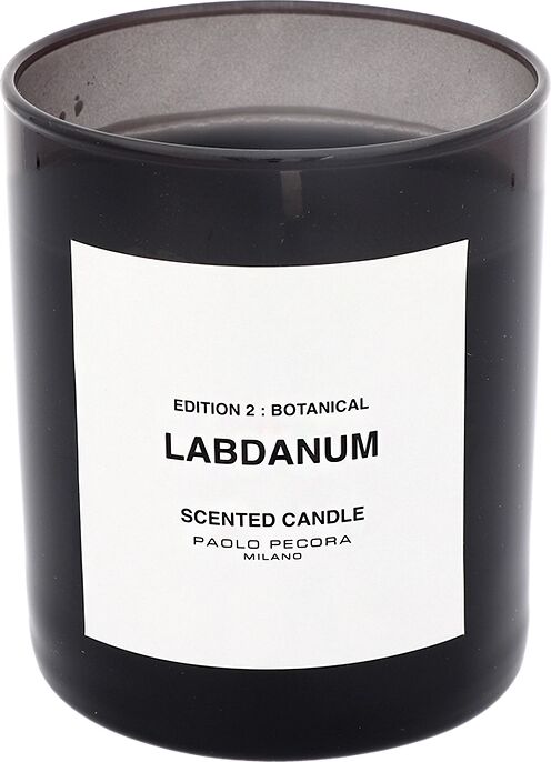 PAOLO PECORA Candela Labdanum Candele in Vetro 210 gr