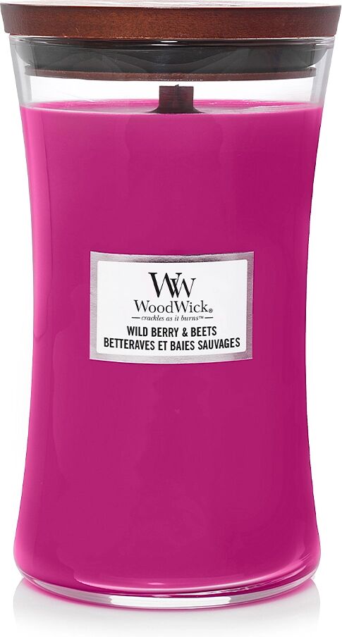 WOODWICK Candela Wild Berry & Beets Vasetto Grande 610 gr