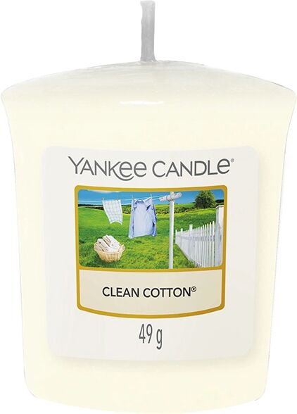 YANKEE CANDLE Candela Clean Cotton Sampler 49 gr