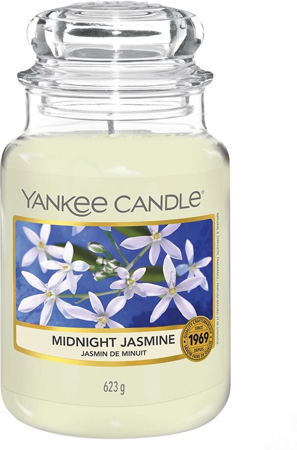 YANKEE CANDLE Candela Midnight Jasmine Giara Grande 623 gr