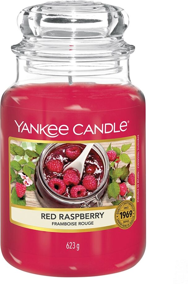 YANKEE CANDLE Candela Red Raspberry Giara Grande 623 gr