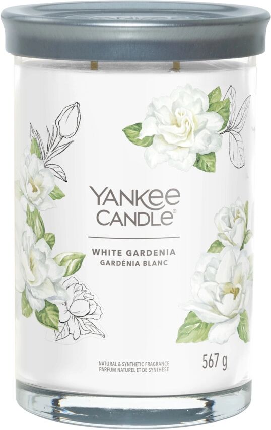 YANKEE CANDLE Candela White Gardenia Tumbler Signature Grande 567 gr