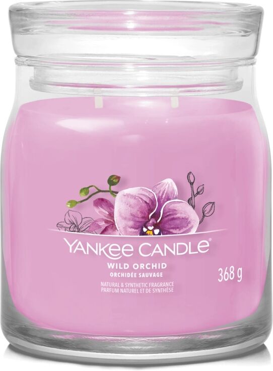 YANKEE CANDLE Candela Wild Orchid Giara Signature Media 368 gr