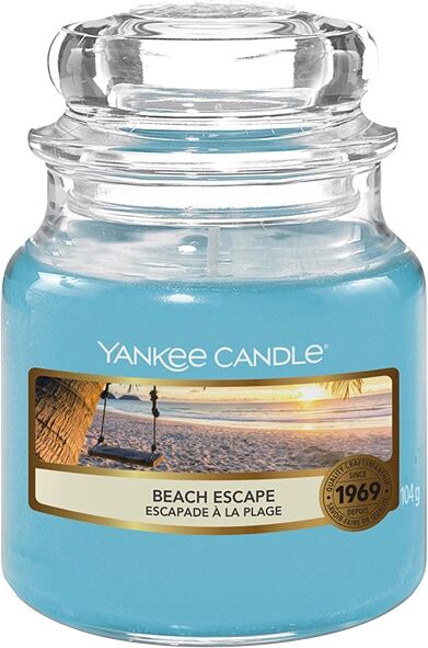 YANKEE CANDLE Candela Beach Escape Giara Piccola 104 gr