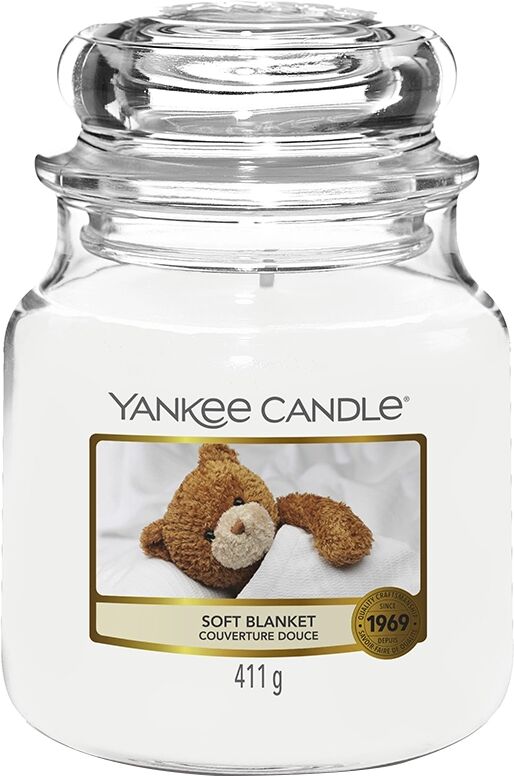 YANKEE CANDLE Candela Soft Blanket Giara Media 411 gr