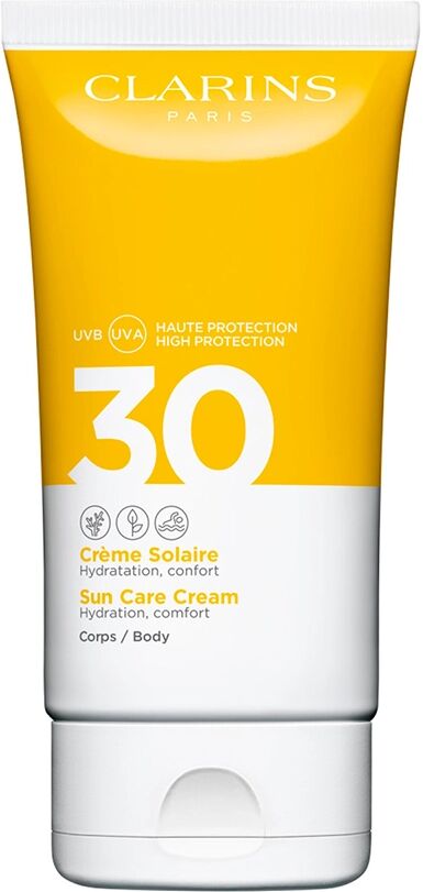 CLARINS Crème Solaire Corpo SPF30 Protezione Solare Idratante Leggera 150 ml