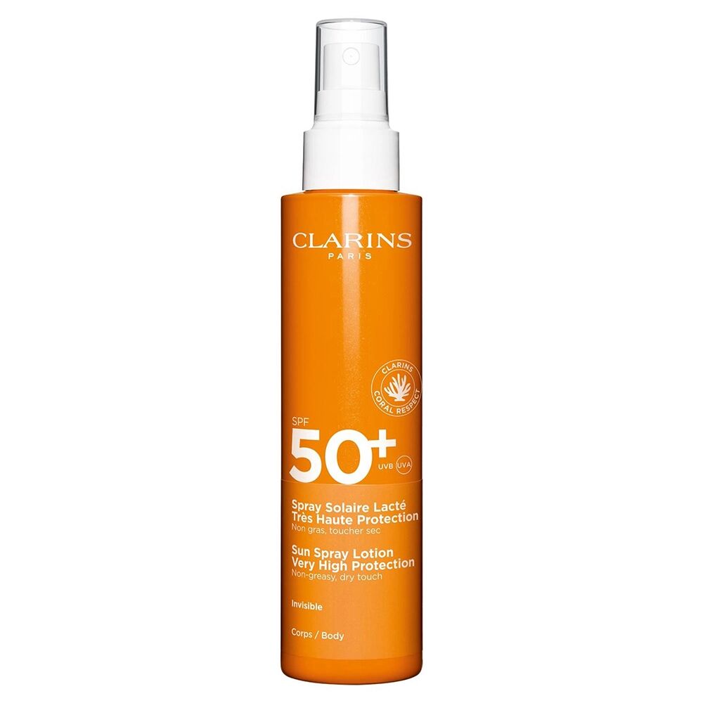 CLARINS Spray Solaire Lacté SPF50+ Protezione Solare Idratante 150 ml