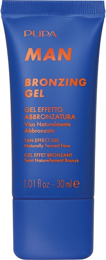 PUPA Man Bronzing Gel 002 Medium-Dark Skin Effetto Abbronzatura Naturale con Finish Matt 30 ml