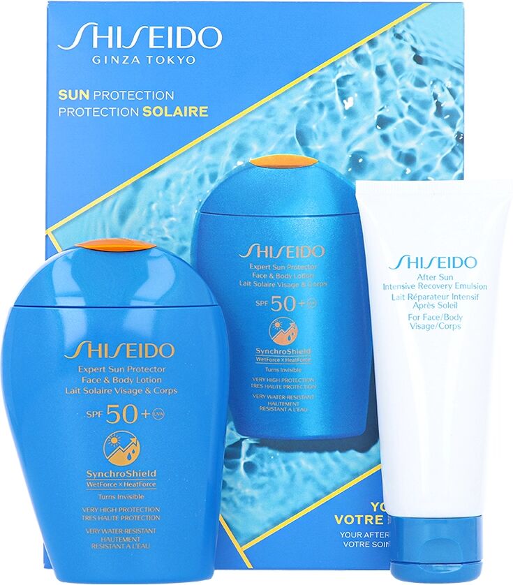 SHISEIDO Sun Protection Set Face&Body Lotion SPF50+ + After Sun  150ml+75ml