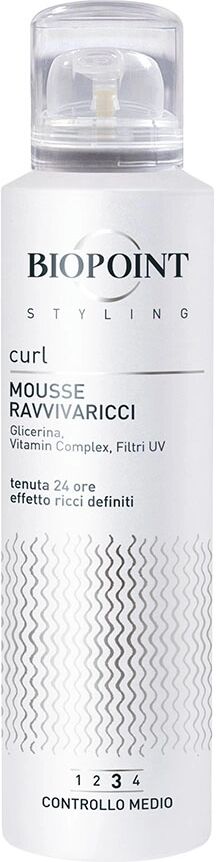 BIOPOINT Styling Curl Mousse Ravvivaricci Disciplinante Ravvivante 150 ml