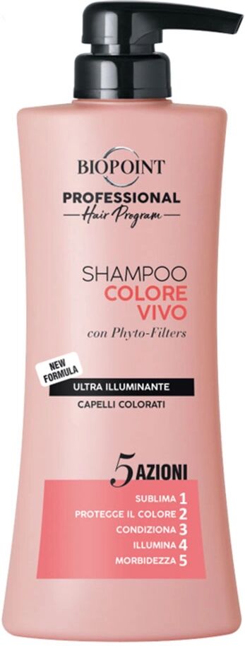 BIOPOINT Professional Hair Program Shampoo Colore Vivo Ultra Illuminante 400 ml