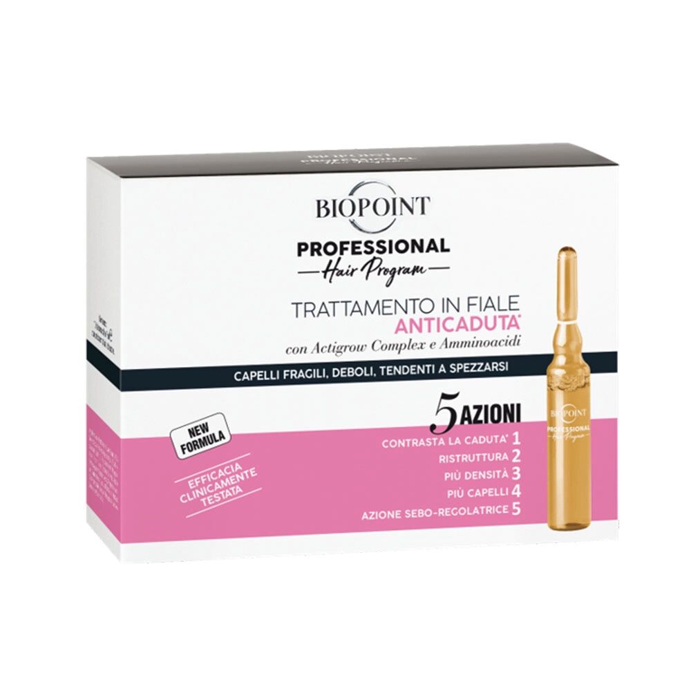 BIOPOINT Professional Hair Program Anticaduta In Fiale Fortificante 10x7 ml