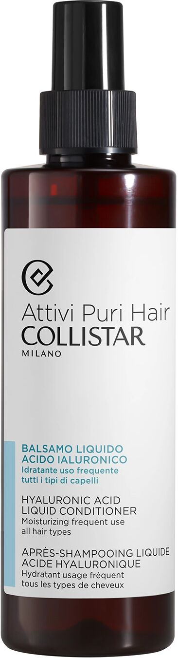 COLLISTAR Attivi Puri Hair Balsamo Liquido Acido Ialuronico Idratante 200 ml