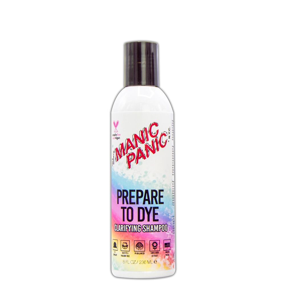 MANIC PANIC Shampoo Prepare to Dye Clarifying Shampoo Shiarente pre Colorazione