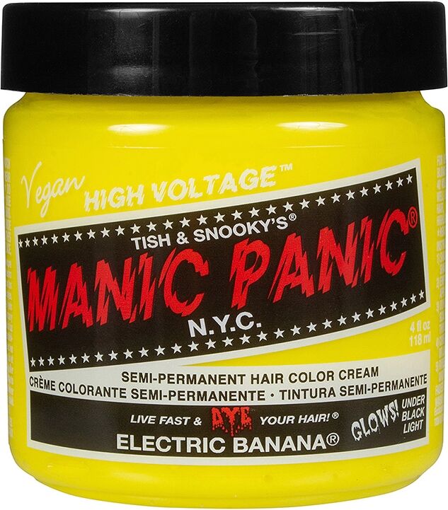 MANIC PANIC Classic High Voltage Semi-Permanent Hair Dye Electric Banana Tintura