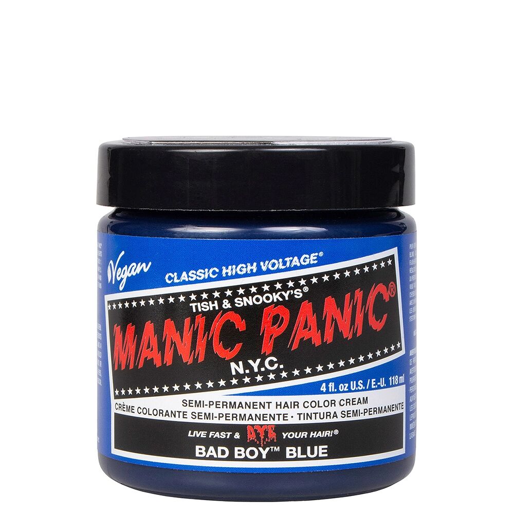 MANIC PANIC Classic High Voltage Semi-Permanent Hair Dye Bad Boy Blue Tintura
