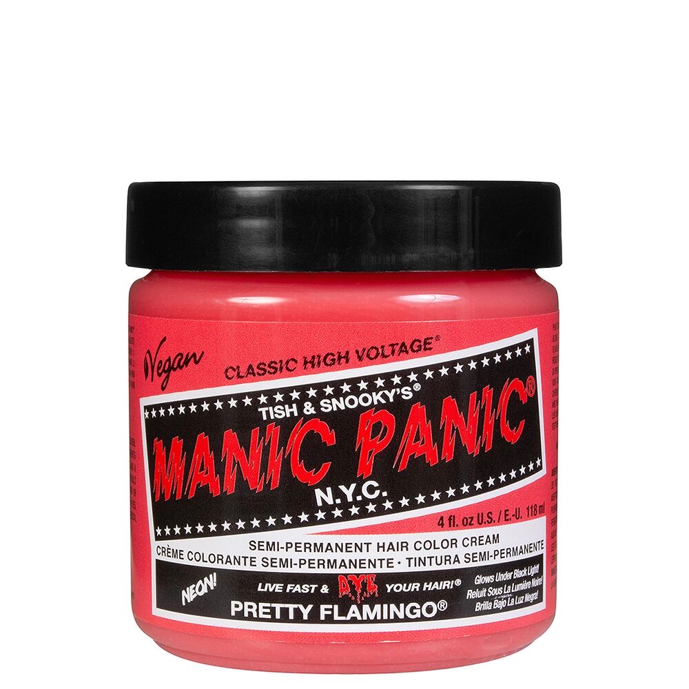 MANIC PANIC Classic High Voltage Semi-Permanent Hair Dye Pretty Flamingo Tintura