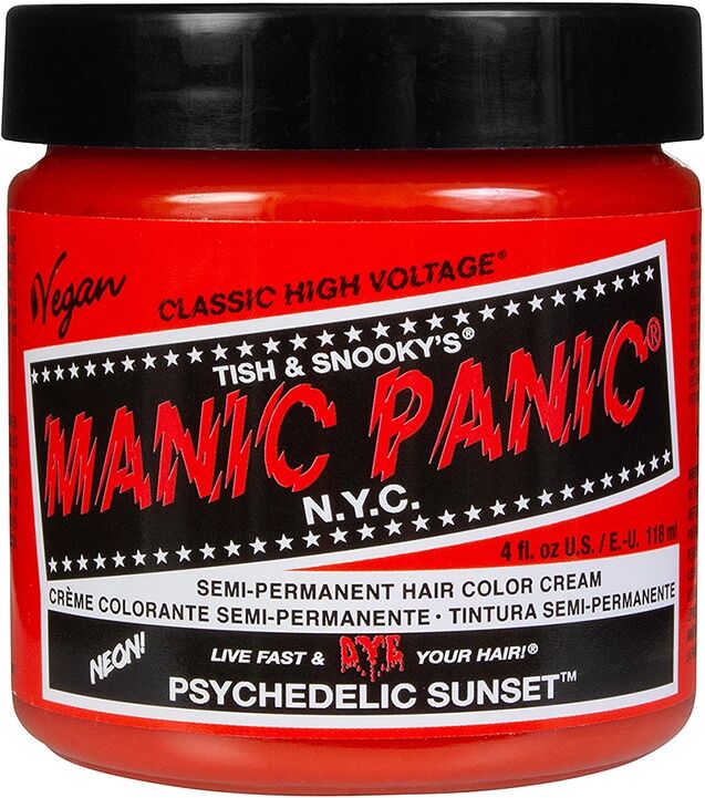 MANIC PANIC Classic High Voltage Semi-Permanent Hair Dye Psychedelic Sunset