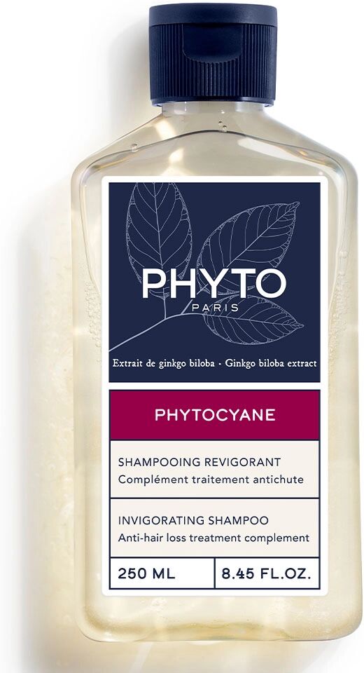 PHYTO cyane Shampoo Energizzante Delicato Tonifica Rinvigorisce 250 ml