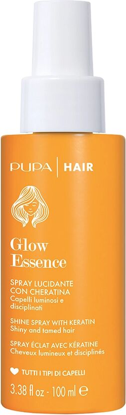 PUPA Hair Glow Essence Spray Lucidante Con Cheratina Trattamento Capelli Luminosi e Disciplinati 100 ml