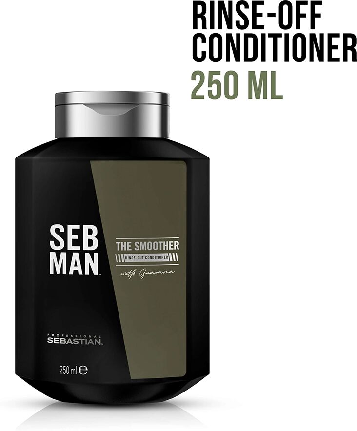 SEBASTIAN PROFESSIONAL Seb Man The Smoother Conditioner Idratante con Guaranà 250 ml