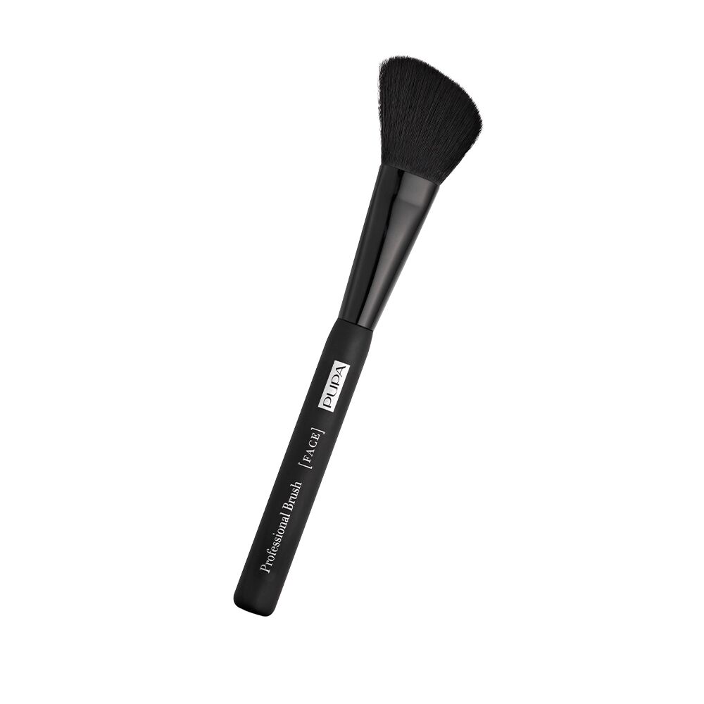 PUPA Professional Brushes Pennello Blush Obliquo Evidenzia gli Zigomi ed Ombreggia i Contorni del Viso 1 pz