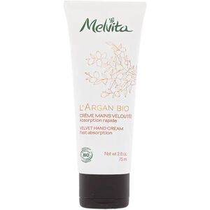 MELVITA L'Argan BIO Crème Mains Veloutée Crema Mani Vellutata 75 ml