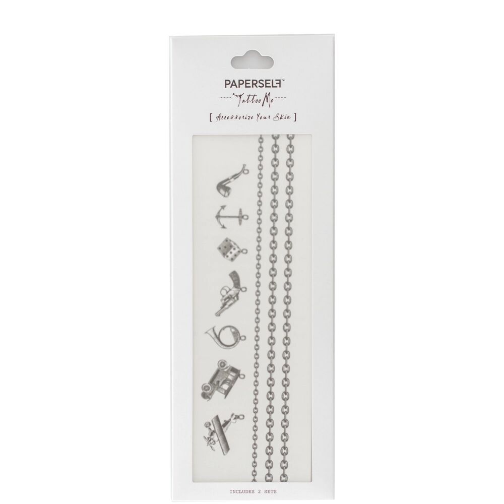 PAPERSELF Temporary Tattoos My Favourite Things - Boys Charme Bracelet