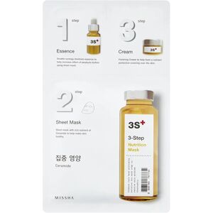 MISSHA 3Step Nutrition Mask Siero+Crema+Maschera Kit Nutriente Set