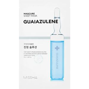 MISSHA Mascure Calming Solution Sheet Mask (Guaiazulene) Maschera Guaiazulene