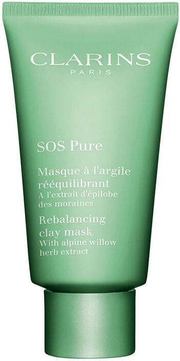 CLARINS SOS Pure Masque À L'Argile Rééquilibrant Purificante Idratante 75 ml