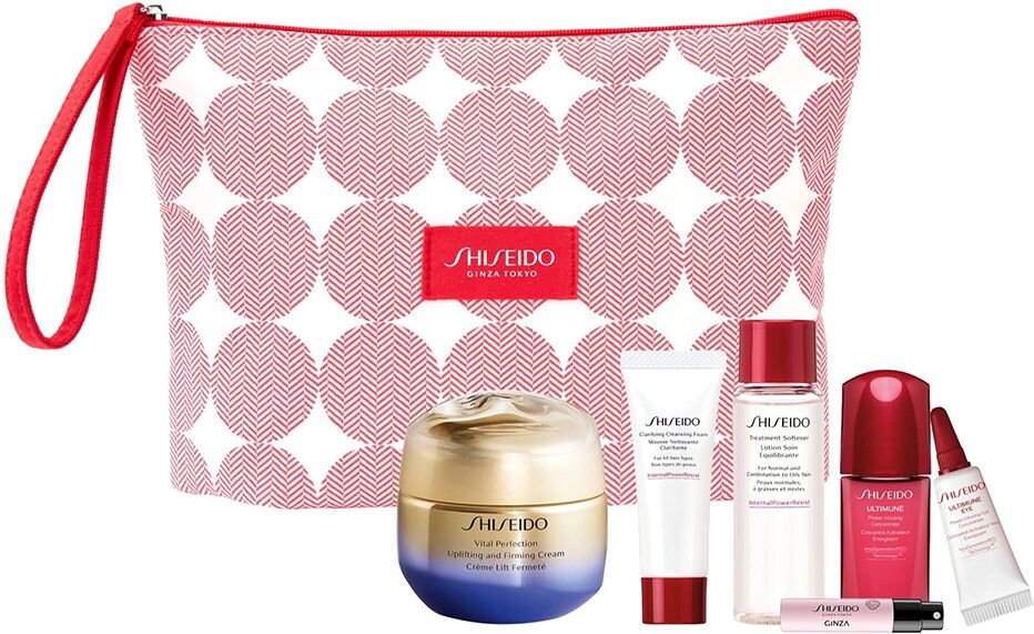 SHISEIDO Vital Perfection Pouch Set Programma Effetto Lifting & Rassodante 7 pz