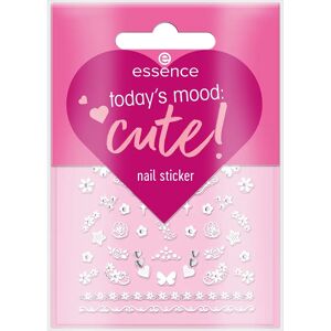 ESSENCE Today'S Mood: Cute! Nail Art Icon Adesivi Unghie Lunga durata 44 pz