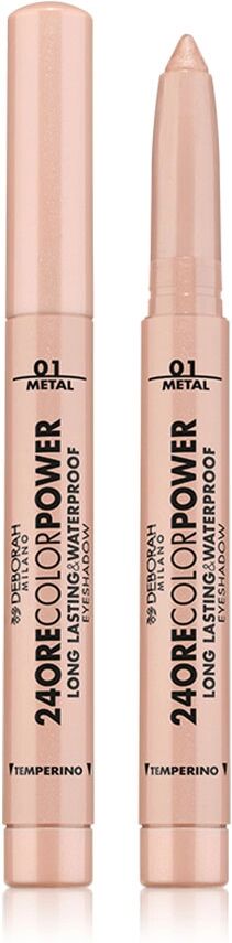 DEBORAH 24Ore Color Power Eyeshadow 01 Champagne Ombretto Cremoso 1,3 gr